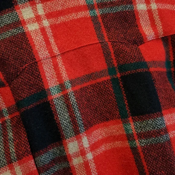 Vintage Ralph Lauren Country Check Plaid Chore Wool Jacket - Picture 9 of 12